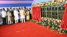 Chief Minister Shri Naveen Patnaik Laying foundation stone of different projects at Puri