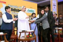 Chief Minister Shri Naveen Patnaik at the Brands of Odisha, Pride of India- Sambad Corporate Excellence Award 2020 at Hotel Mayfair