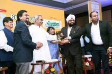 Chief Minister Shri Naveen Patnaik at the Brands of Odisha, Pride of India- Sambad Corporate Excellence Award 2020 at Hotel Mayfair