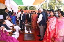 Chief Minister Shri Naveen Patnaik attending ‘’AT HOME PARTY’’ at Raj Bhavan