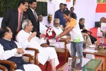Chief Minister Shri Naveen Patnaik attending ‘’AT HOME PARTY’’ at Raj Bhavan