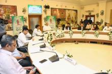 Chief Minister Shri Naveen Patnaik Launching of ‘Mo Sarkar’ Initiative in Labour & ESI Department at Loka Seva Bhavan