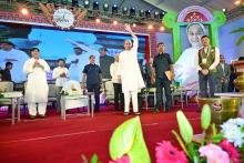 Chief Minister Shri Naveen Patnaik Inaugurating  International Convention on Millets-2023 at Janata Maidan 