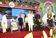 Chief Minister Shri Naveen Patnaik Inaugurating  International Convention on Millets-2023 at Janata Maidan 