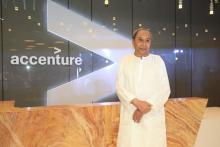 Chief Minister Shri Naveen Patnaik Inaugurating  IT Company – Accenture at Acharya Vihar, Bhubaneswar 