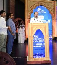  Chief Minister Shri Naveen Patnaik at the inaugural ceremony of News18 Odia – Rising Odisha event at Welcomhotel, Dumduma