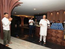 Chief Minister Shri Naveen Patnaik Inaugurating  Mission Shakti Bazaar at unt-8