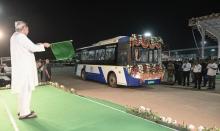 Chief Minister Shri Naveen Patnaik Dedicating  Dr. Babasaheb Bhimrao Ambedkar Bus Terminal (BSABT), Bhubaneswar 