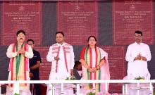 ମୟୂରଭଞ୍ଜ ଜିଲ୍ଲା ବିଶୋଇ ଠାରେ ଆୟୋଜିତ ବିଭିନ୍ନ ଉନ୍ନୟନ ମୂଳକ ପ୍ରକଳ୍ପ ର ଉଦ୍ ଘାଟନ ଓ ଭିତ୍ତିପ୍ରସ୍ତର କାର୍ଯ୍ୟକ୍ରମ ରେ ମୁଖ୍ୟମନ୍ତ୍ରୀ ଶ୍ରୀ ମୋହନ ଚରଣ ମାଝୀ