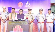 ଭୁବନେଶ୍ବରଠାରେ ଉପ ପୋଲିସ କମିଶନର (DCP) କାର୍ଯ୍ୟାଳୟର  ନୂଆ ବିଲ୍ଡିଂ ଉଦଘାଟନ ଅବସରରେ ମୁଖ୍ୟମନ୍ତ୍ରୀ ଶ୍ରୀ ମୋହନ ଚରଣ ମାଝୀ 