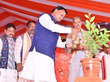 ସରକାରଙ୍କ ଏକବର୍ଷ ପୂର୍ତ୍ତି ପାଳନ ଅବସରରେ ବଲାଙ୍ଗିରରେ ଆୟୋଜିତ କୃଷକ ଶକ୍ତି ସମାବେଶରେ ମୁଖ୍ୟମନ୍ତ୍ରୀ ଶ୍ରୀ ମୋହନ ଚରଣ ମାଝୀ 