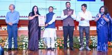 Chief Minister Shri Mohan Charan Majhi at O Tex 2025, a conclave on textiles and apparel at Convention Hall in Lok Seva Bhawan 