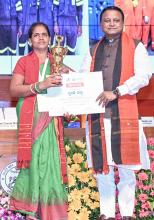 ସଫେଇ କର୍ମଚାରୀଙ୍କ ପାଇଁ ଅନୁଷ୍ଠିତ ଜାତୀୟ କର୍ମଶାଳା ରେ ମୁଖ୍ୟମନ୍ତ୍ରୀ ଶ୍ରୀ ମୋହନ ଚରଣ ମାଝୀ 