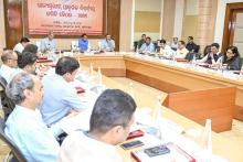 ରାଜ୍ୟସ୍ତରୀୟ ପ୍ରାକୃତିକ ବିପର୍ଯ୍ୟୟ କମିଟି ବୈଠକ-୨୦୨୬' (SLNCC)ରେ ମୁଖ୍ୟମନ୍ତ୍ରୀ ଶ୍ରୀ ମୋହନ ଚରଣ ମାଝୀ -ଲୋକସେବା ଭବନ, କନଭେନସନ ସେଣ୍ଟର