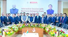 Hon’ble Chief Minister Mohan Charan Majhi is addressing the esteemed delegation of Japanese Industry Leaders at the Convention Center, Lokseva Bhawan today. A meaningful dialogue on investment, technology, and shared growth to further strengthen India–Japan economic partnership. 