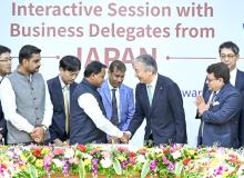 Hon’ble Chief Minister Mohan Charan Majhi is addressing the esteemed delegation of Japanese Industry Leaders at the Convention Center, Lokseva Bhawan today. A meaningful dialogue on investment, technology, and shared growth to further strengthen India–Japan economic partnership. 