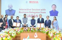 Hon’ble Chief Minister Mohan Charan Majhi is addressing the esteemed delegation of Japanese Industry Leaders at the Convention Center, Lokseva Bhawan today. A meaningful dialogue on investment, technology, and shared growth to further strengthen India–Japan economic partnership. 